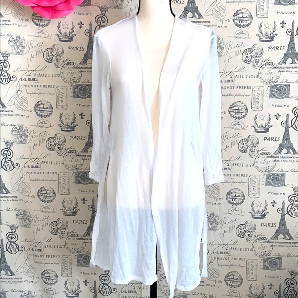 Sheer cardigan